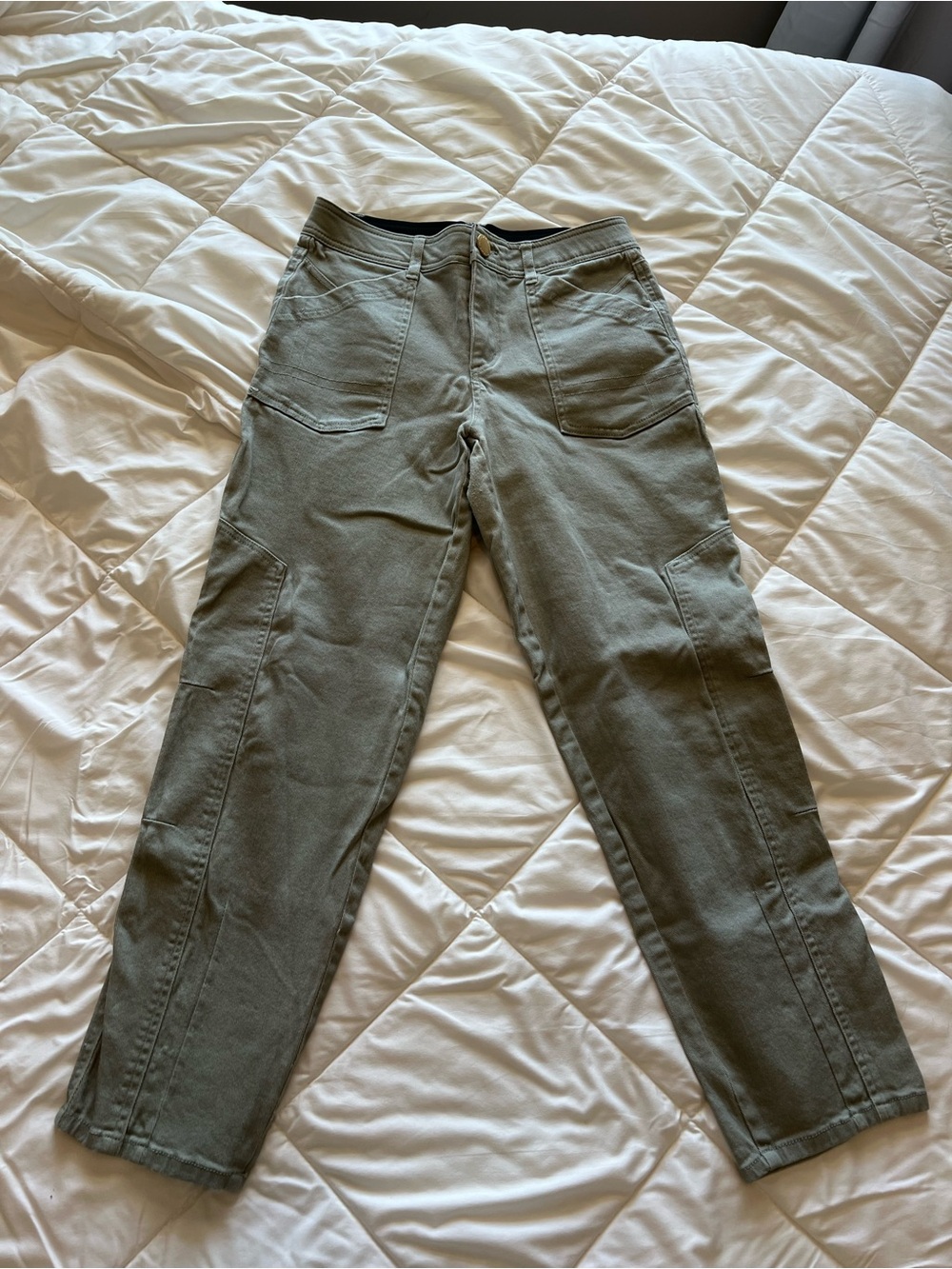 Democracy Black and Light Gray Pants
